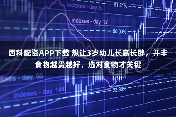 西科配资APP下载 想让3岁幼儿长高长胖，并非食物越贵越好，选对食物才关键
